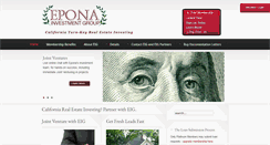 Desktop Screenshot of eponainvestmentgroup.com